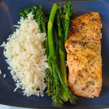 GARLIC BUTTER BAKED SALMON RECIPE - Delish Grandma's Recipes