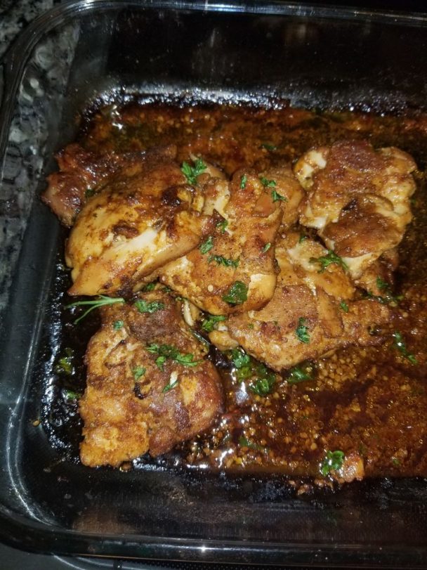EASY OVENBAKED CHICKEN BREASTS OR THIGHS Delish Grandma's Recipes
