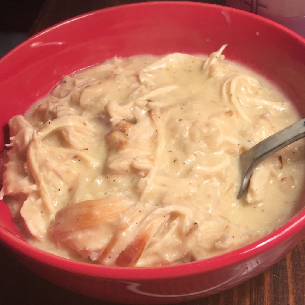 CROCKPOT CHICKEN & GRAVY