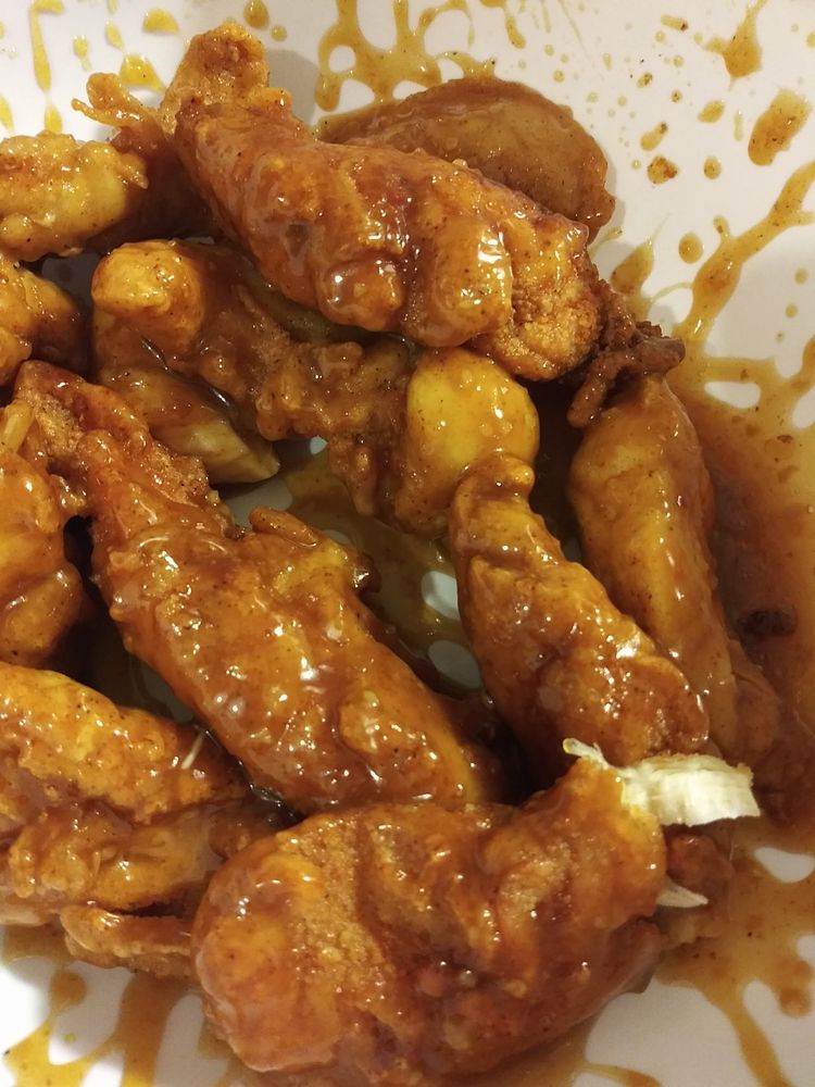 CRISPY HONEY GARLIC CHICKEN