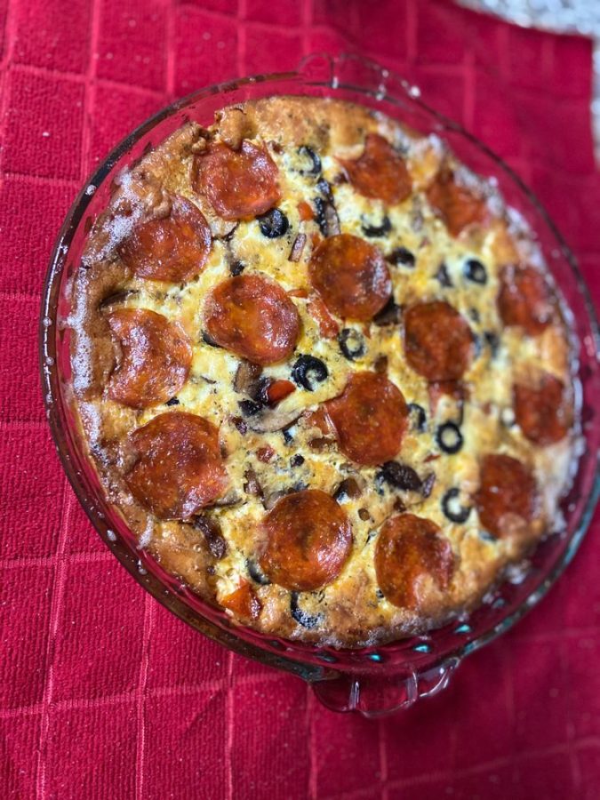 PEPPERONI PIZZA KETO CRUSTLESS QUICHE Delish Grandma's Recipes