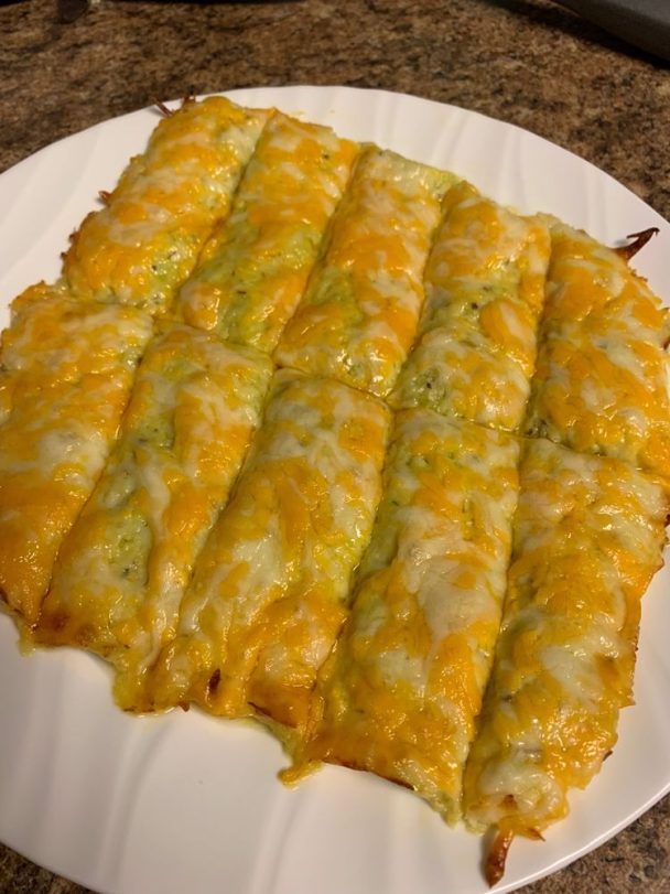 Cheesy Zucchini Breadsticks Delish Grandmas Recipes 9321