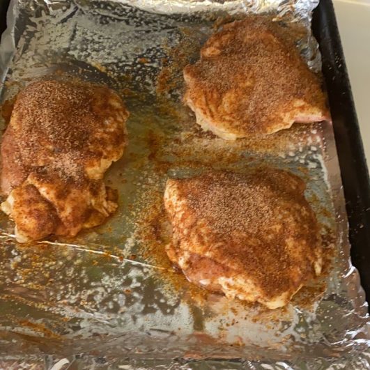 OVEN ROASTED CHICKEN THIGHS Delish Grandma's Recipes