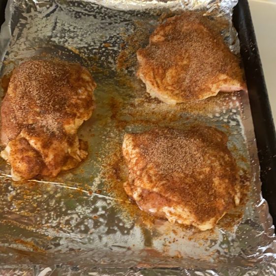 OVEN ROASTED CHICKEN THIGHS - Delish Grandma's Recipes