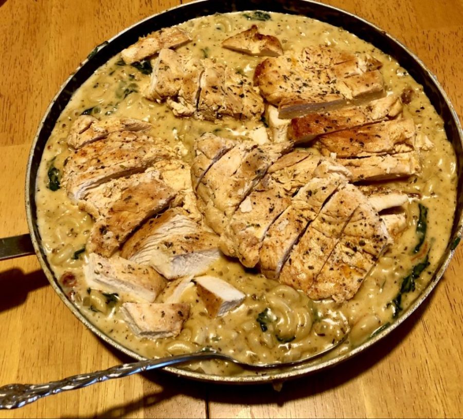 TUSCAN CHICKEN MAC AND CHEESE (ONE POT, STOVE TOP) Delish Grandma's