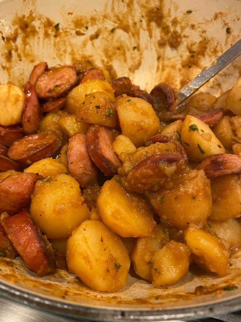 SAUCY HUNGARIAN RED POTATO GOULASH