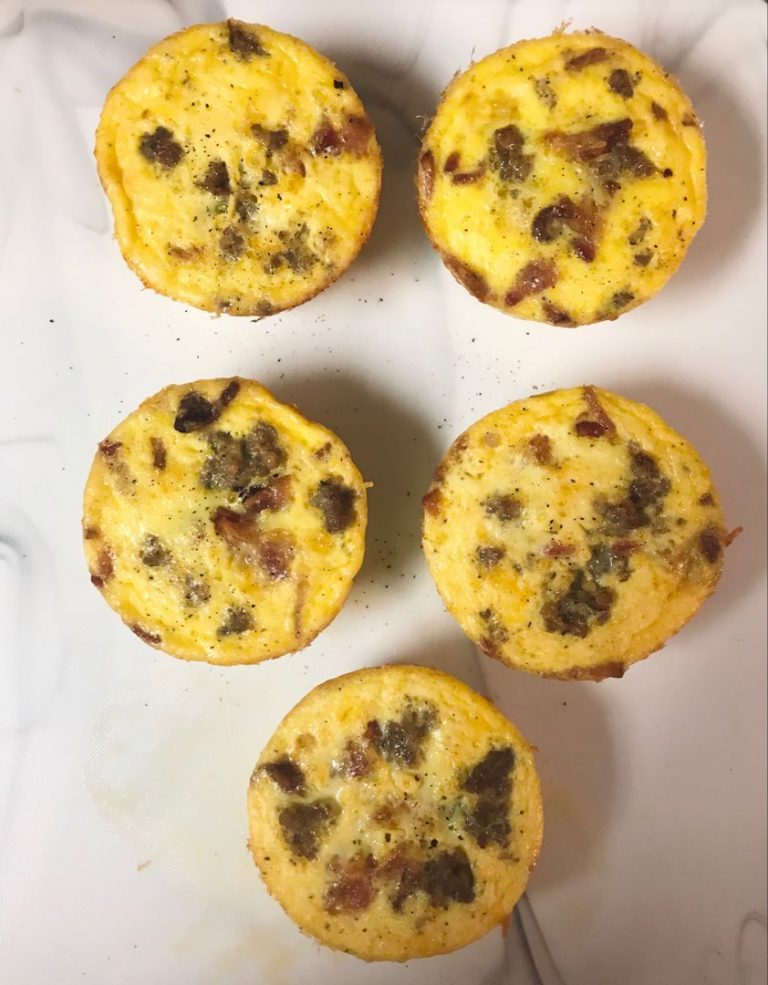 SCRAMBLED EGG BREAKFAST MUFFINS RECIPE